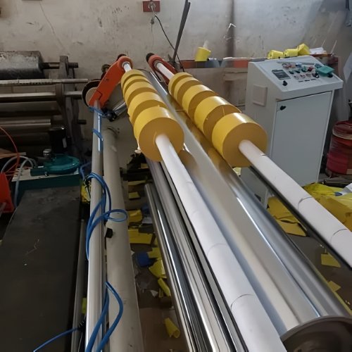 HDPE Fabric Slitting Rewinding Machine