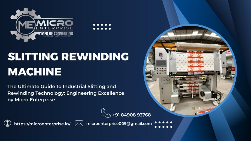 Slitting Rewinding Machine Manufacturer