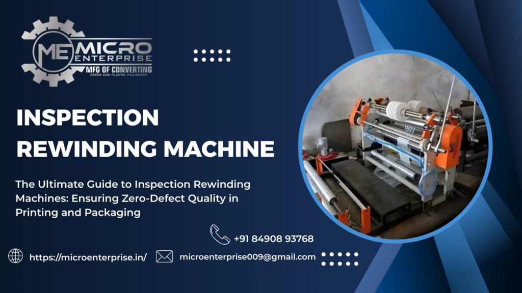 Inspection Rewinding Machine supplier