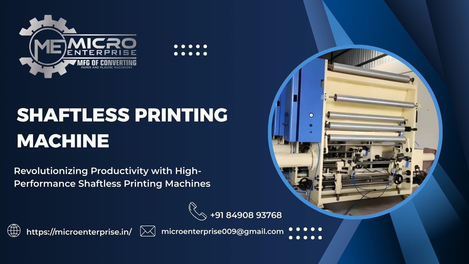 Shaftless Printing Machine exporter