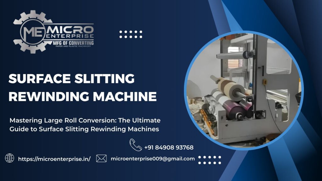 Surface Slitting Rewinding Machine